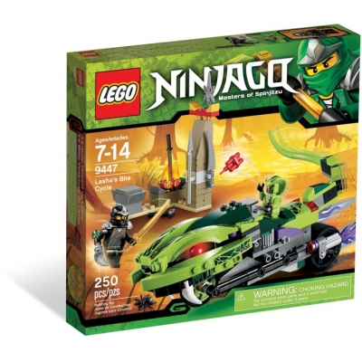 LEGO 9447 - LEGO NINJAGO - Lasha's Bite Cycle - Μηχανή 'Δαγκωνιά' του ...