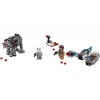 LEGO 75195 - LEGO STAR WARS - Ski Speeder vs. First Order Walker Microfighters