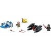 LEGO 75196 - LEGO STAR WARS - A Wing vs. TIE Silencer Microfighters