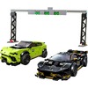 LEGO 76899 - LEGO SPEED CHAMPIONS - Lamborghini Urus ST X & Lamborghini Huracán Super Trofeo EVO