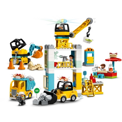 LEGO 10933 - LEGO DUPLO - Tower Crane & Construction - Πυργογερανός ...