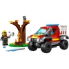 LEGO 60393 - LEGO CITY - 4x4 Fire Truck Rescue
