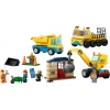 LEGO 60391 - LEGO CITY - Construction Trucks and Wrecking Ball Crane