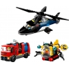 LEGO 60462 - LEGO CITY - Helicopter, Fire Truck & Submarine Remix