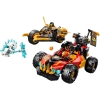 LEGO 71864 - LEGO NINJAGO - Kai and Cole's Combiner Vehicles
