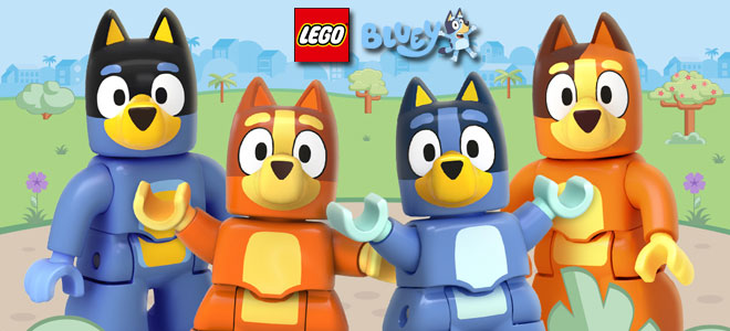 LEGO BLUEY