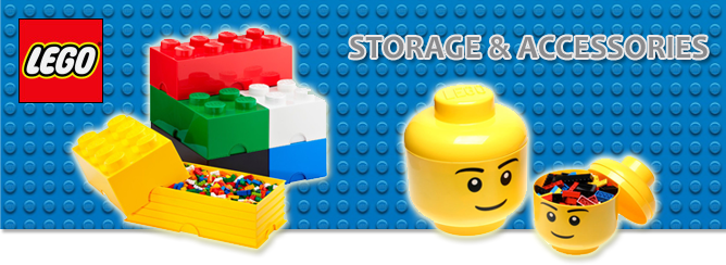 LEGO STORAGE & ACCESSORIES - ΚΟΥΤΙΑ ΑΠΟΘΗΚΕΥΣΗΣ - ΜΠΡΕΛΟΚ ΦΑΚΟΣ