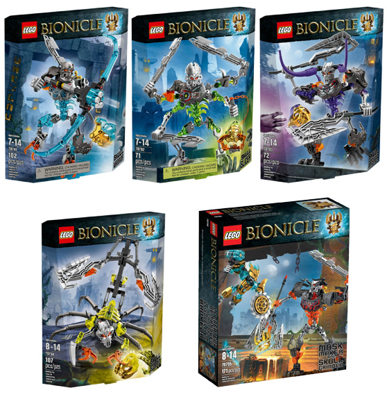 ΝΕΑ ΣΕΤ LEGO BIONICLE 2015 2ο ΕΞΑΜΗΝΟ