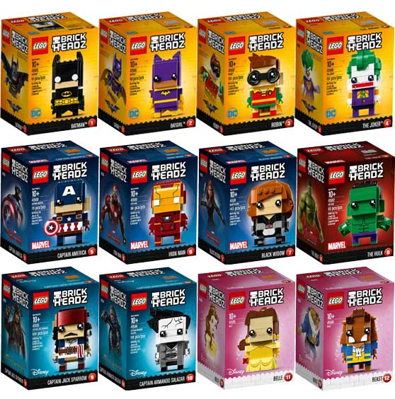 Toymania Online Lego Shop - ΝΕΑ ΣΕΙΡΑ LEGO BRICKHEADZ 2017