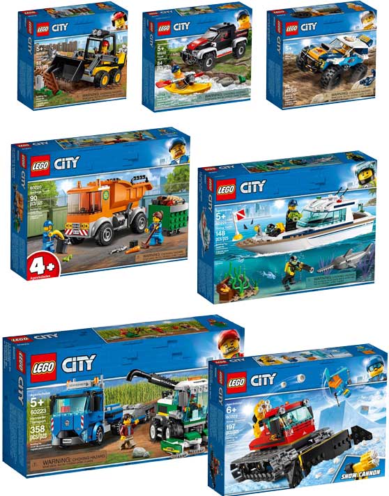 Toymania Online Lego Shop - ΝΕΑ ΣΕΤ LEGO CITY 2019