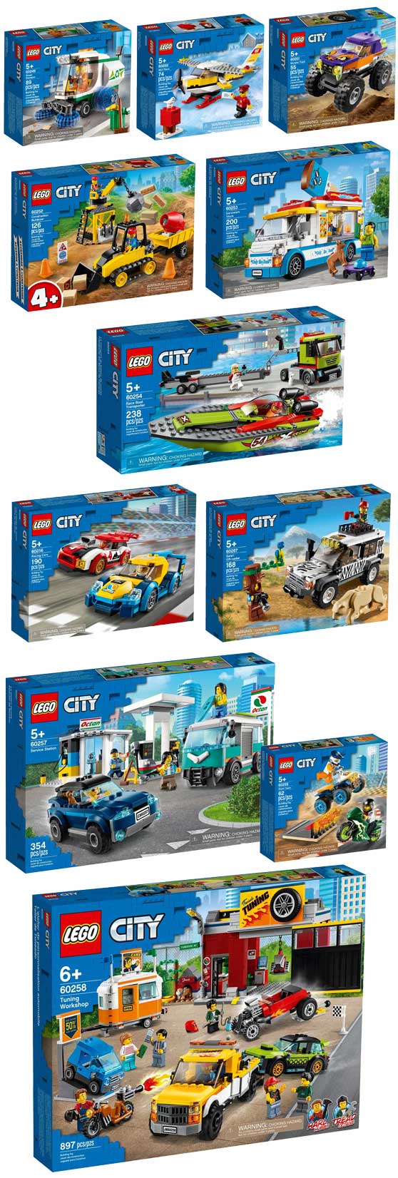 ΝΕΑ ΣΕΤ LEGO CITY 2020