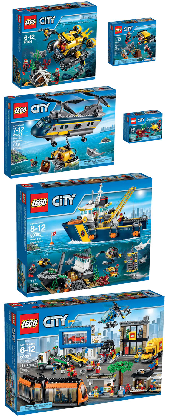 ΝΕΑ ΣΕΤ LEGO CITY 2015