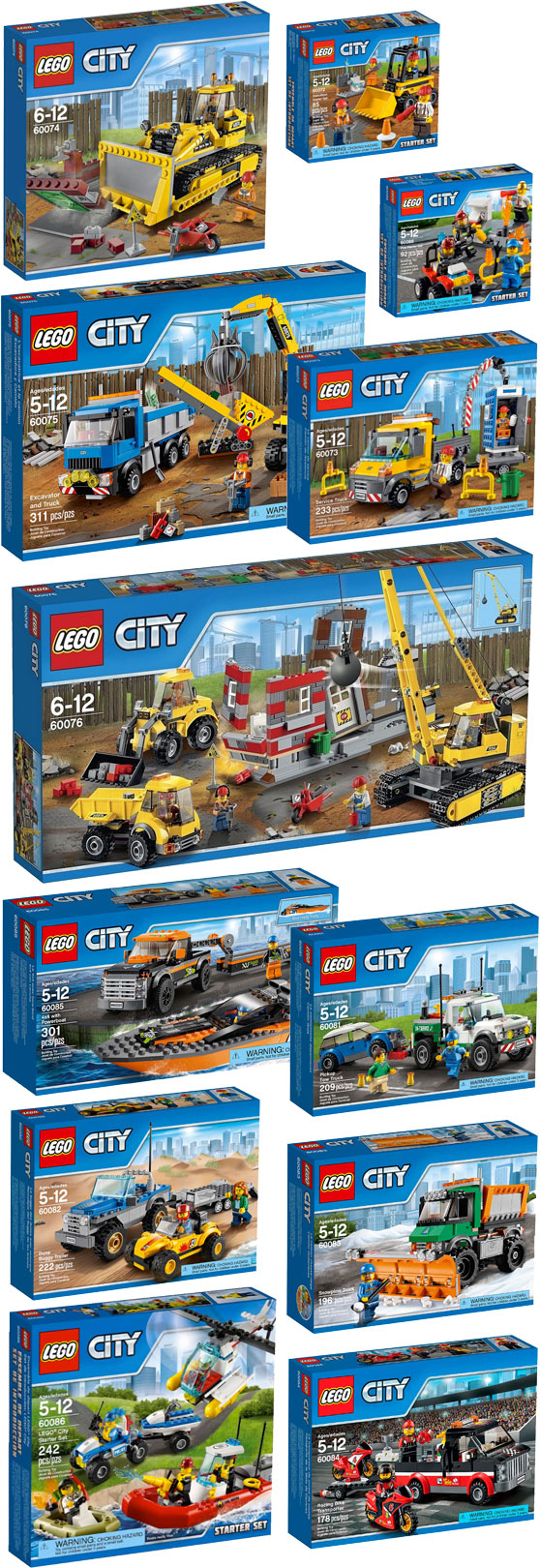 LEGO CITY ΝΕΑ ΣΕΤ 2015
