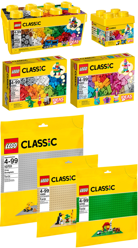 ΝΕΑ ΣΕΙΡΑ LEGO CLASSIC 2015
