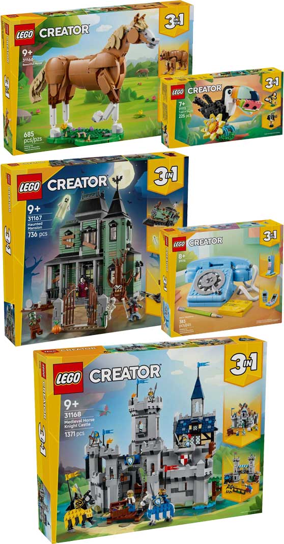 Toymania Lego online shop - Νεα σετ lego creator 2025