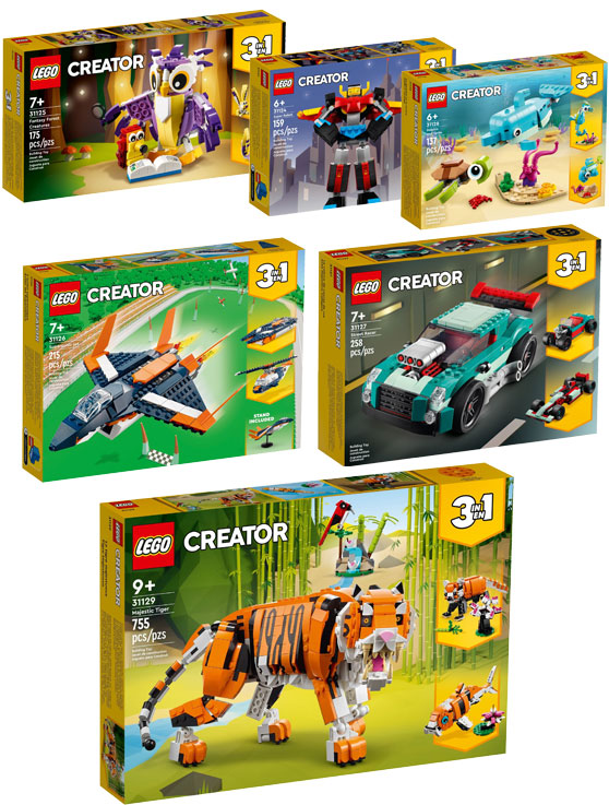 Toymania Lego online shop - Νεα σετ lego creator 2022