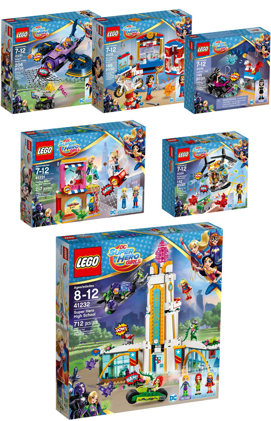 Toymania Online Lego Shop - ΝΕΑ ΣΕΙΡΑ LEGO DC SUPER HERO GIRLS 2017