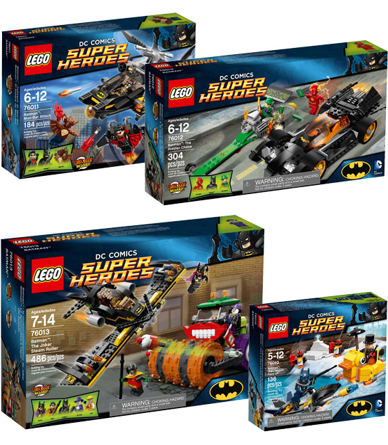 LEGO DC COMICS SUPER HEROES ΝΕΑ ΣΕΤ 2014