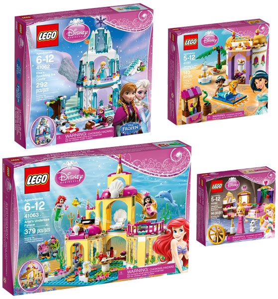 LEGO DISNEY PRINCESS ΝΕΑ ΣΕΤ 2015