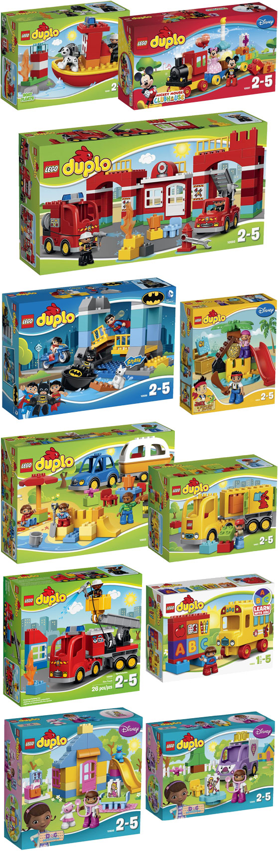 ΝΕΑ ΣΕΤ LEGO DUPLO 2015