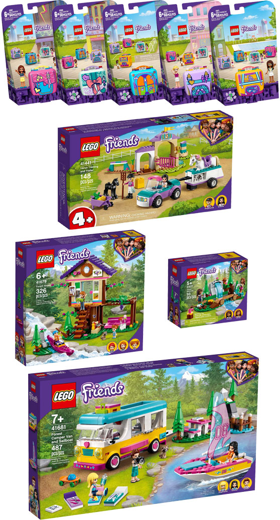 ΝΕΑ ΣΕT LEGO FRIENDS 2021