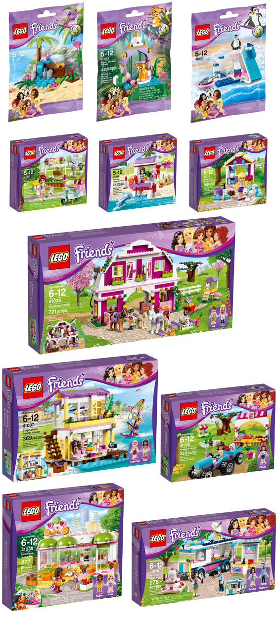 ΝΕΑ ΣΕΤ LEGO FRIENDS 2014