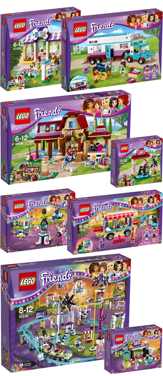 ΝΕΑ ΣΕΤ LEGO FRIENDS 2016