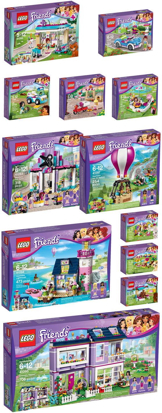 ΝΕΑ ΣΕT LEGO FRIENDS 2015