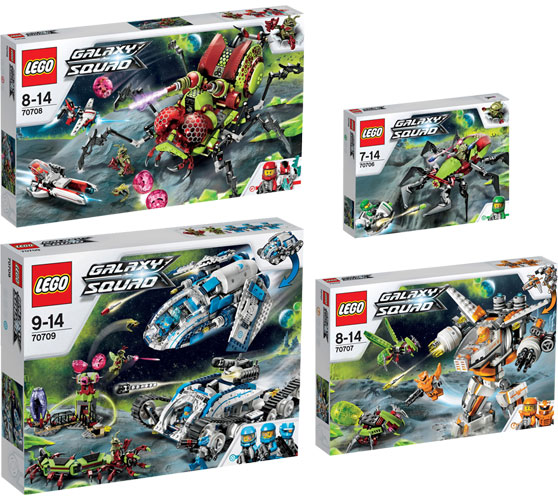 LEGO GALAXY SQUAD NEW SETS 2013