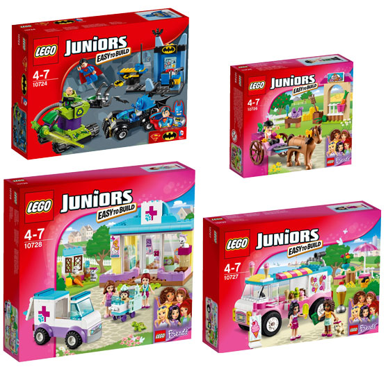 ΝΕΑ ΣΕΤ LEGO JUNIORS 2016