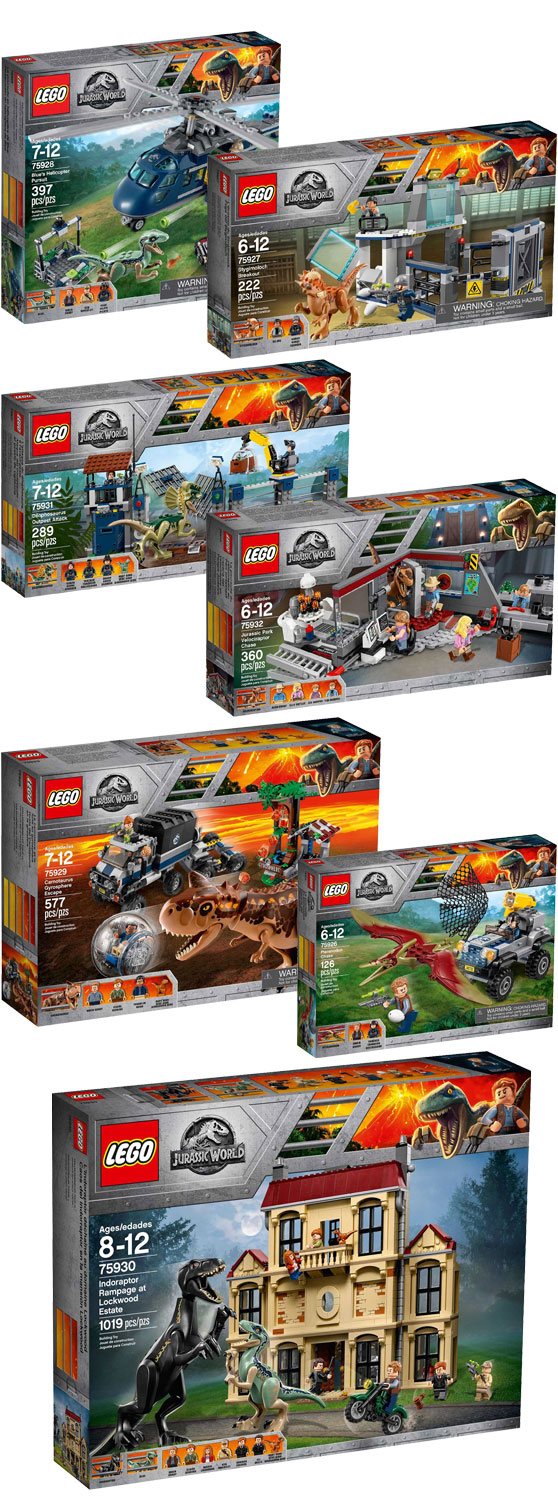 Toymania Online Lego Shop - ΝΕΑ ΣΕΙΡΑ LEGO JURASSIC WORLD