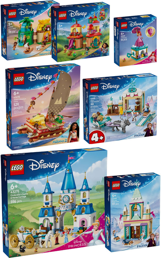 Toymania Online Lego Shop - ΝΕΑ ΣΕΤ LEGO DISNEY 2025