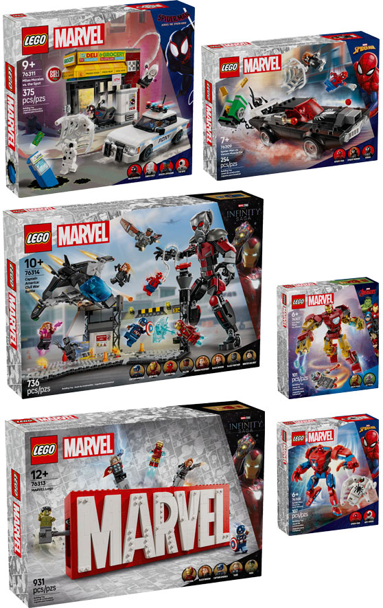 Toymania Lego Online Shop - ΝΕΑ ΣΕΤ LEGO MARVEL SUPER HEROES 2025