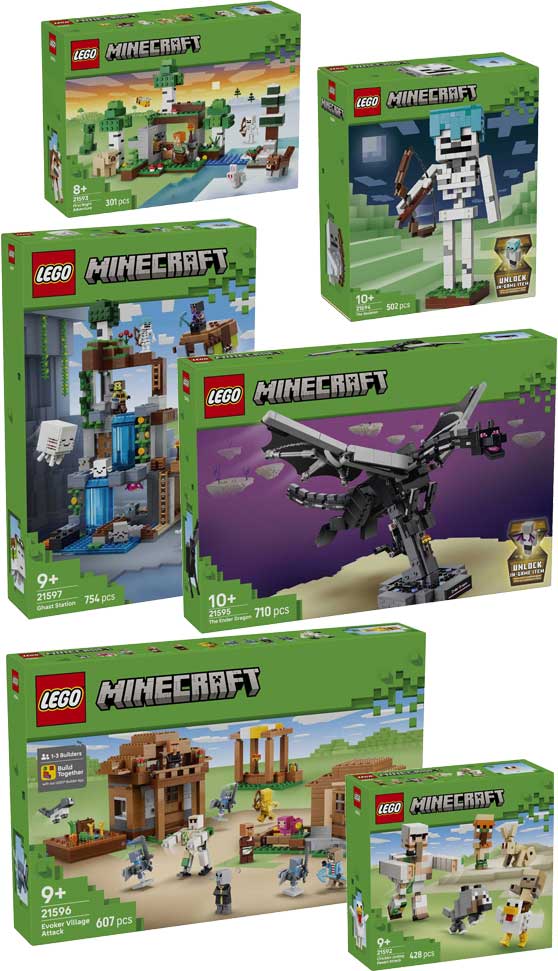 Toymania Online Lego Shop - Νέα σετ Lego Minecraft 2026