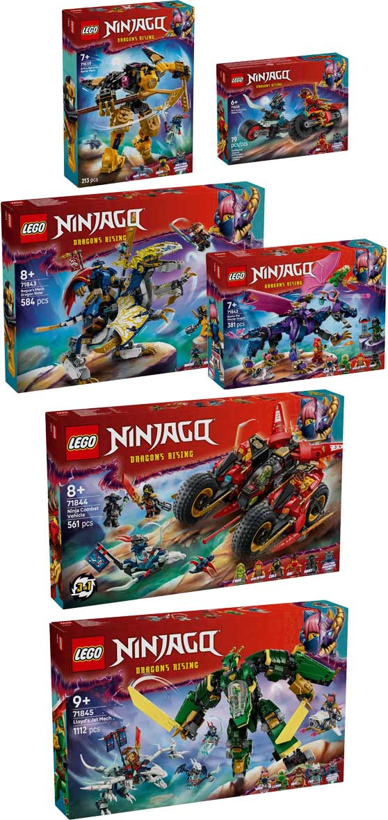Toymania Online Lego Shop - ΝΕΑ ΣΕΤ LEGO NINJAGO 2025