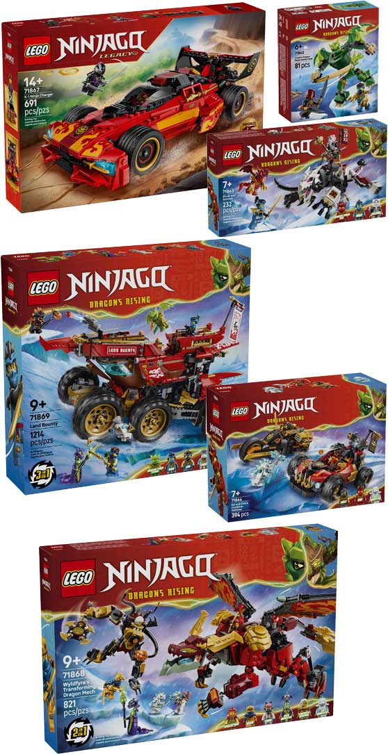 Toymania Online Lego Shop - ΝΕΑ ΣΕΤ LEGO NINJAGO 2026