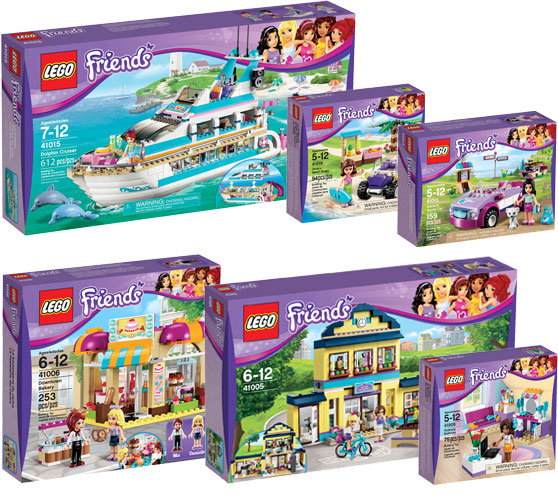 LEGO FRIENDS ΝΕΑ ΣΕΤ 2013 2ο ΕΞΑΜΗΝΟ