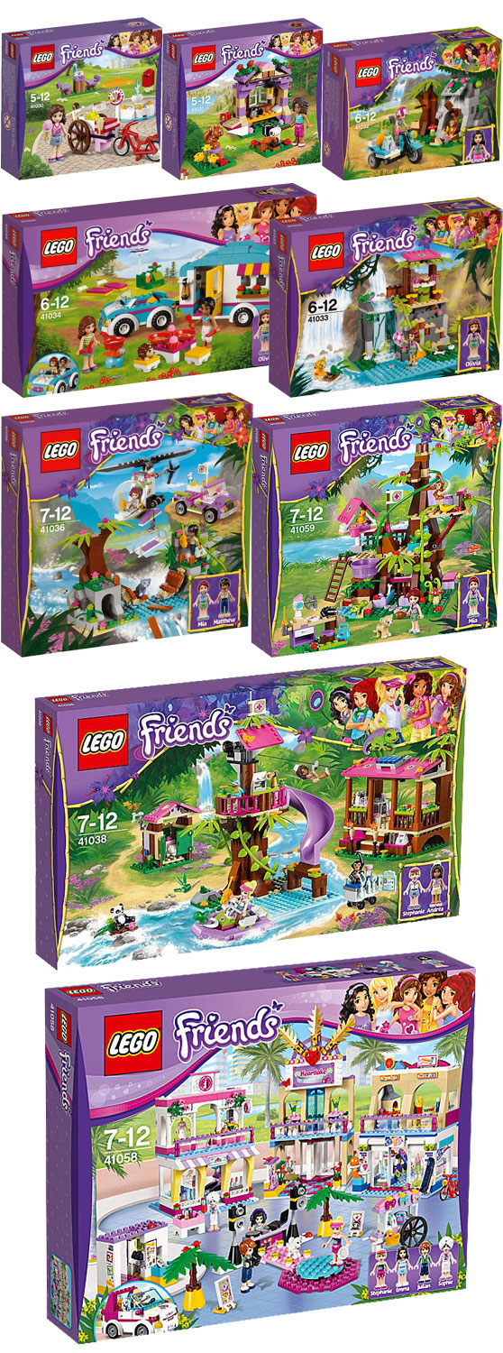 ΝΕΑ ΣΕΤ LEGO FRIENDS 2014 2ο ΕΞΑΜΗΝΟ