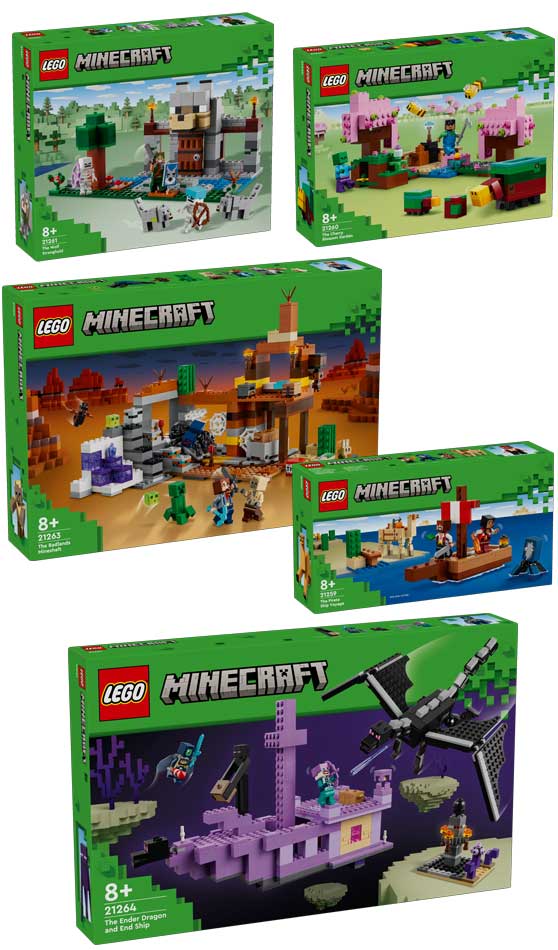 Toymania Online Lego Shop - Νέα σετ Lego Minecraft 2024