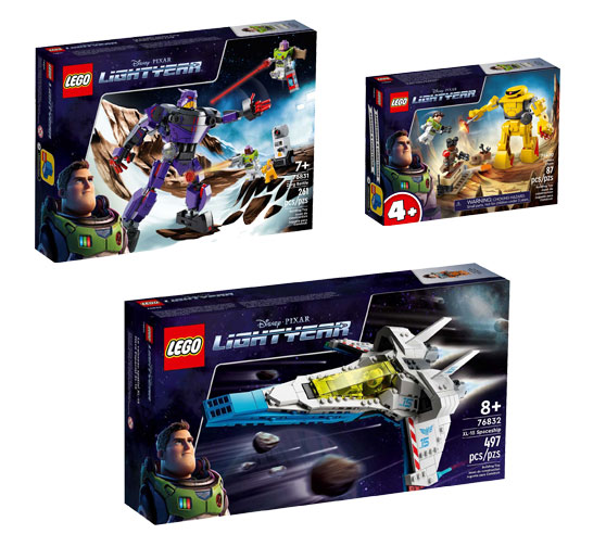 ΝΕΑ ΣΕΤ LEGO® DISNEY PIXAR LIGHTYEAR 2022