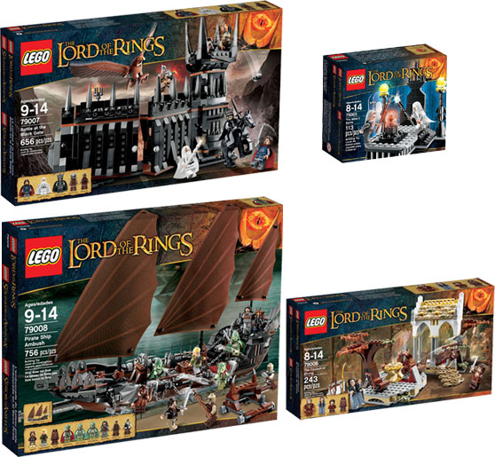 LEGO LORD OF THE RINGS ΝΕΑ ΣΕΤ 2013