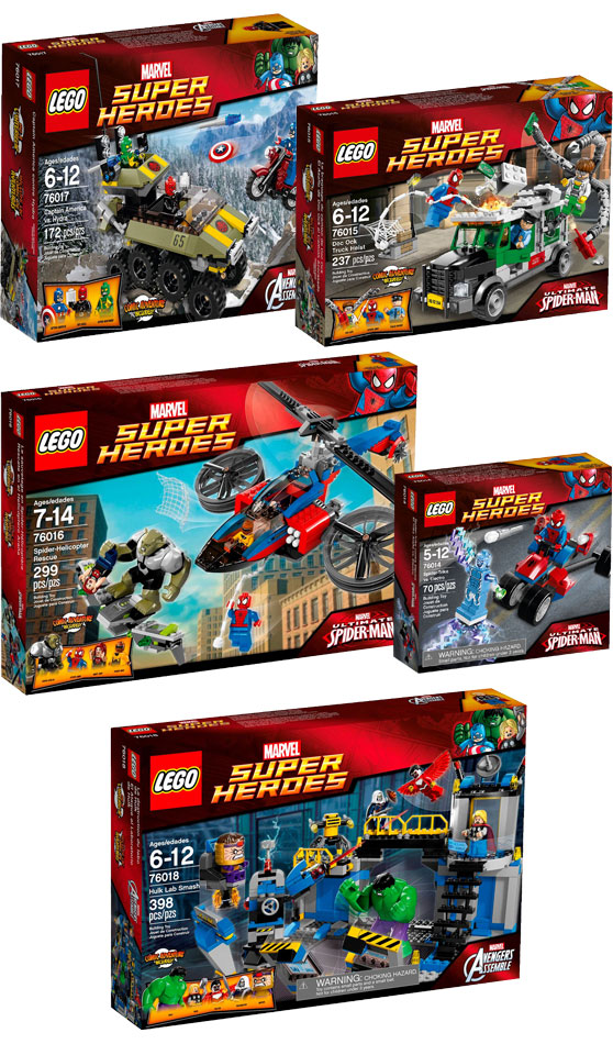 LEGO MARVEL SUPER HEROES ΝΕΑ ΣΕΤ 2014