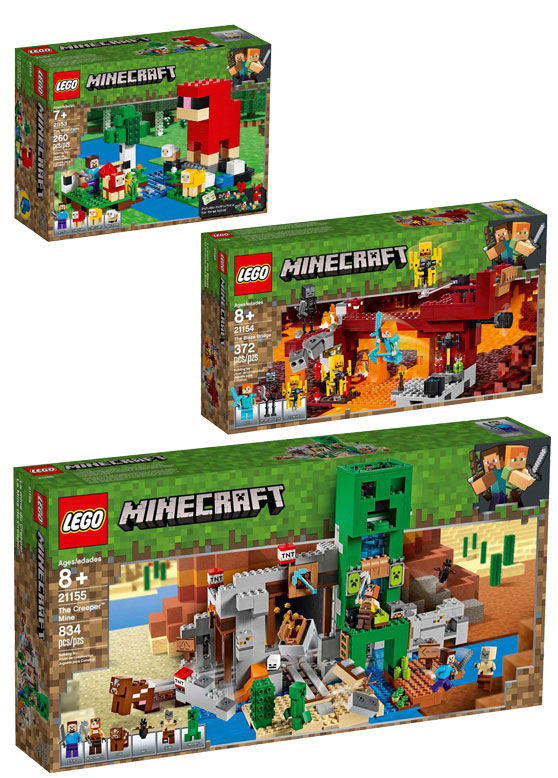 Toymania Online Lego Shop - ΝΕΑ ΣΕΤ LEGO MINECRAFT 2019