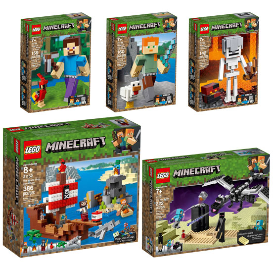 Toymania Online Lego Shop - ΝΕΑ ΣΕΤ LEGO MINECRAFT 2019