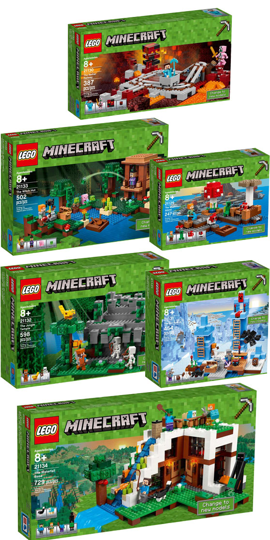 Toymania Online Lego Shop - ΝΕΑ ΣΕΤ LEGO MINECRAFT 2017