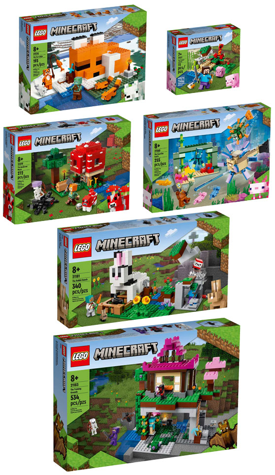 Toymania Online Lego Shop - ΝΕΑ ΣΕΤ LEGO MINECRAFT 2022