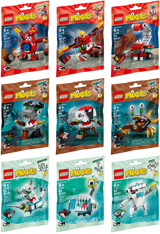 NEA LEGO MIXELS SERIES 8