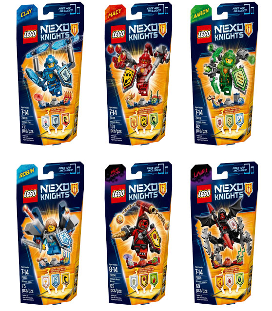 ΝΕΑ ΣΕΙΡΑ LEGO NEXO KNIGHTS 2016