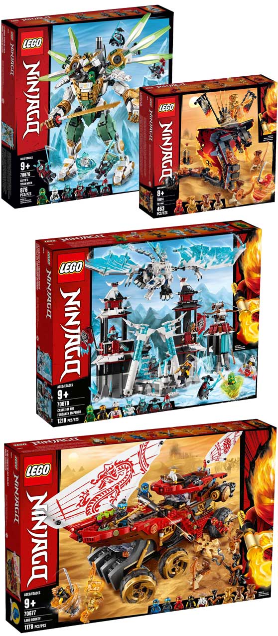 Toymania Online Lego Shop - ΝΕΑ ΣΕΤ LEGO NINJAGO 2019