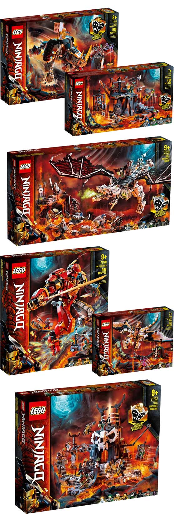 Toymania Online Lego Shop - ΝΕΑ ΣΕΤ LEGO NINJAGO 2020